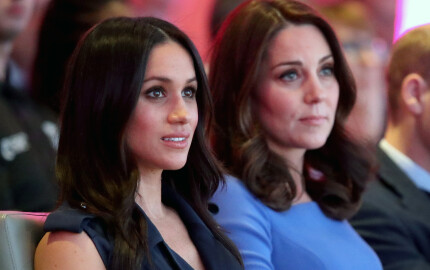 Meghan et Kate le 28 fevrier 2018 